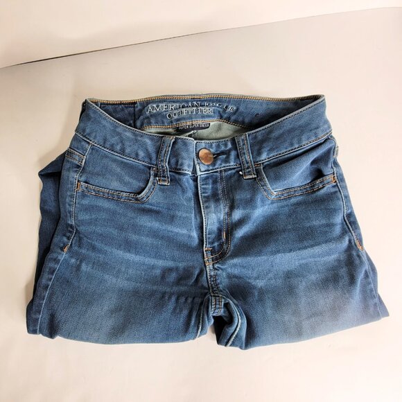 American Eagle Skinny Jeggings Size 0 Short - Picture 4 of 8